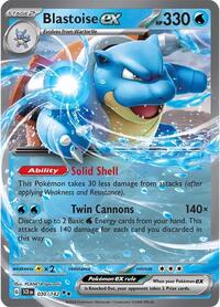 pokemon SV07: Stellar Crown Blastoise ex