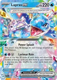 pokemon SV07: Stellar Crown Lapras ex - 032/142