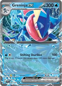 pokemon SV07: Stellar Crown Greninja ex