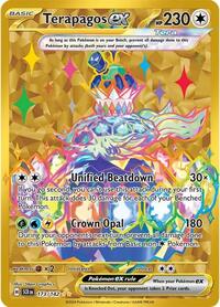 pokemon SV07: Stellar Crown Terapagos ex - 173/142