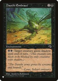 MTG The List Reprints Dauthi Embrace