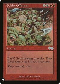 MTG The List Reprints Goblin Offensive