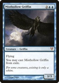 MTG Avacyn Restored Misthollow Griffin