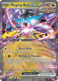 pokemon SV: Scarlet & Violet Promo Cards Raging Bolt ex - 145