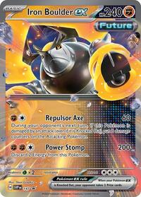 pokemon SV: Scarlet & Violet Promo Cards Iron Boulder ex - 147