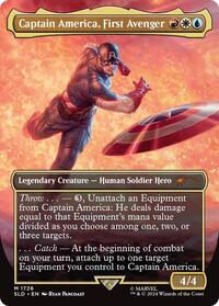 MTG Secret Lair Drop Series Captain America, First Avenger