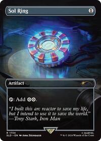 MTG Secret Lair Drop Series Sol Ring (1734) (Rainbow Foil)