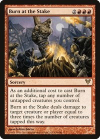 MTG Avacyn Restored Burn at the Stake