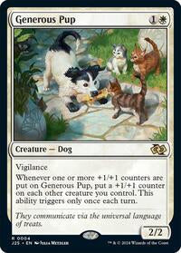 MTG Foundations Jumpstart Generous Pup