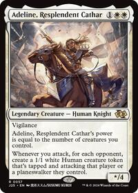 MTG Foundations Jumpstart Adeline, Resplendent Cathar (Anime)