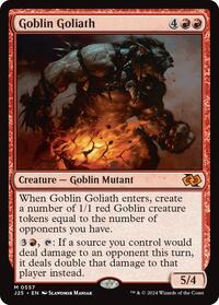 MTG Foundations Jumpstart Goblin Goliath