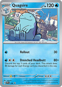 pokemon SV: Scarlet & Violet Promo Cards Quagsire - 156