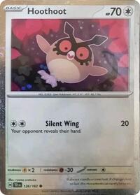 pokemon SV: Scarlet & Violet Promo Cards Hoothoot - 126 (Cosmos Holo)