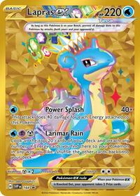 pokemon SV: Scarlet & Violet Promo Cards Lapras ex - 164