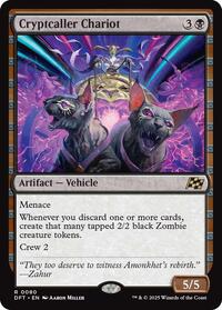 MTG Aetherdrift Cryptcaller Chariot