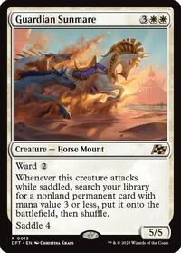 MTG Aetherdrift Guardian Sunmare