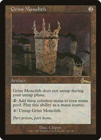 MTG Urza's Legacy Grim Monolith