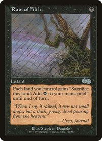 MTG Urza's Saga Rain of Filth