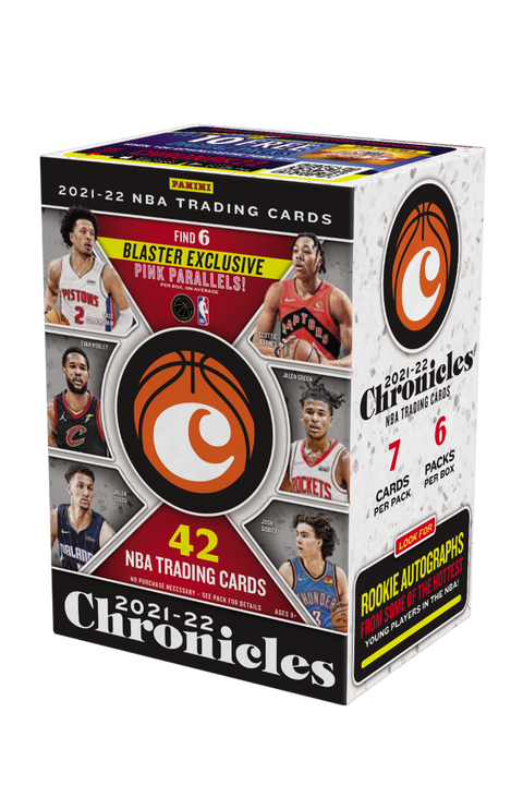 2021/22 Panini Chronicles Basketball 6-Pack Blaster Box