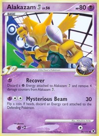 pokemon Rising Rivals Alakazam E4