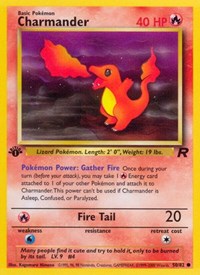 pokemon Team Rocket Charmander