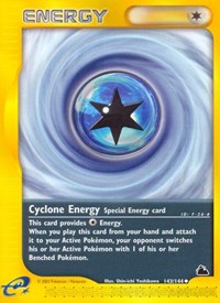 pokemon Skyridge Cyclone Energy