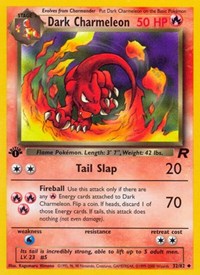 pokemon Team Rocket Dark Charmeleon