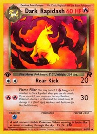 pokemon Team Rocket Dark Rapidash