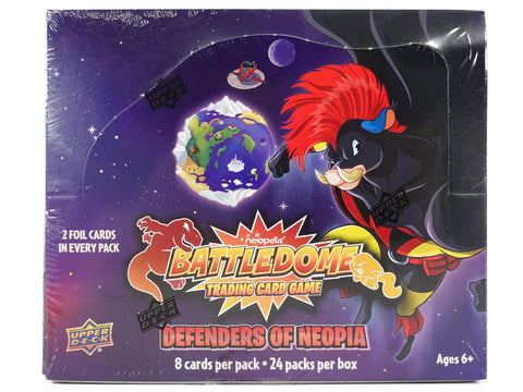 Upper Deck Neopets Battledome Defenders of Neopia Booster Box