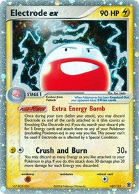 pokemon FireRed & LeafGreen Electrode ex