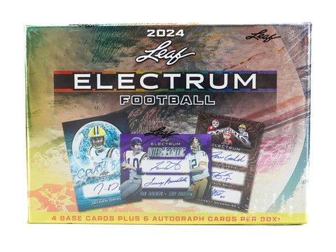 2024 Leaf Football Electrum Hobby Box