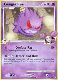 pokemon Rising Rivals Gengar GL