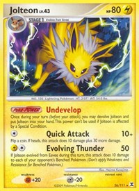 pokemon Rising Rivals Jolteon