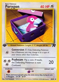 pokemon Team Rocket Porygon