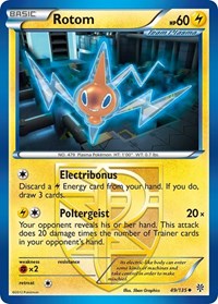 pokemon Plasma Storm Rotom (Team Plasma)