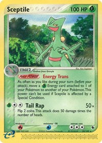 pokemon Ruby and Sapphire Sceptile - 20/109