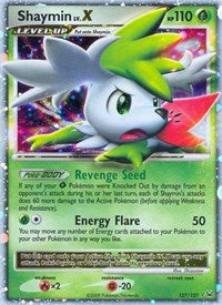 pokemon Platinum Shaymin Lv.X (Sky Forme)