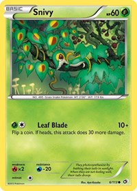 pokemon Legendary Treasures Snivy