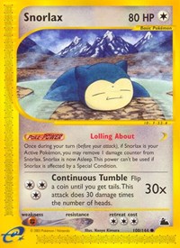 pokemon Skyridge Snorlax