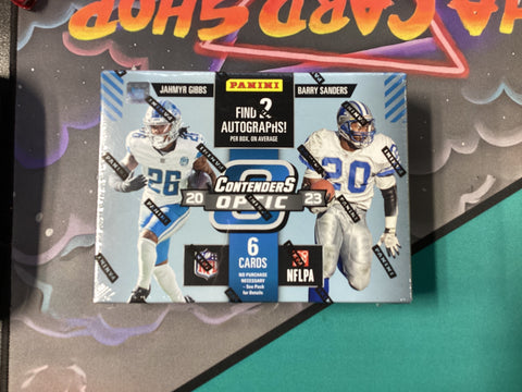 2023 optic contenders football hobby box