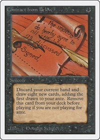 MTG Unlimited Edition Contract from Below