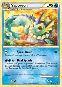 pokemon Undaunted Vaporeon