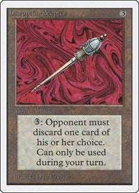 MTG Unlimited Edition Disrupting Scepter