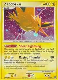 pokemon Majestic Dawn Zapdos