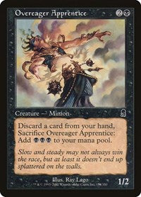 MTG Odyssey Overeager Apprentice