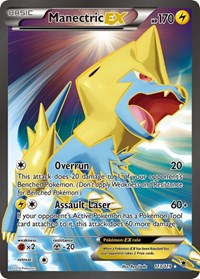 pokemon XY - Phantom Forces Manectric EX (113 Full Art)