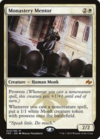 MTG Fate Reforged Monastery Mentor