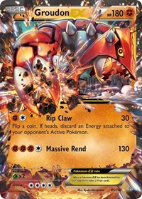 pokemon XY - Primal Clash Groudon EX