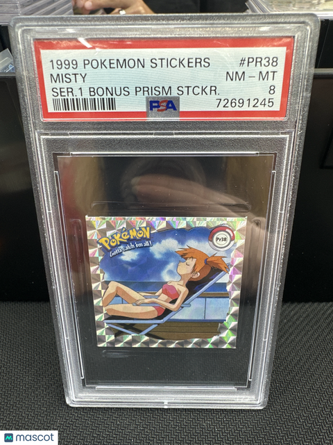 1999 PokéMon TCG Misty #PR38 Serbian PSA 8