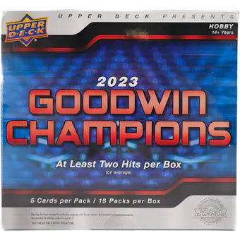 2023 Upper Deck Goodwin Champions Hobby Box